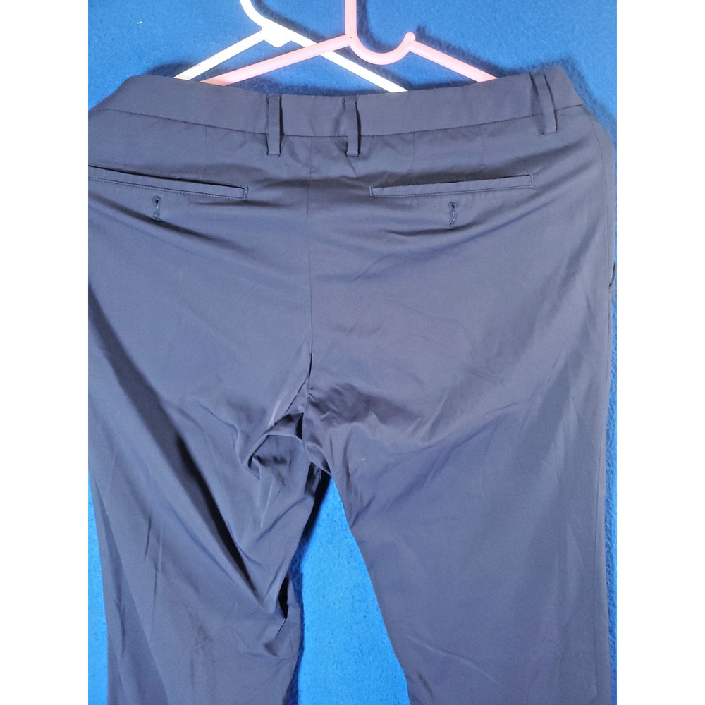 Vilebrequin Collection Mens Pants Size 52 IT US 36 Navy Blue Performance Stretch - Picture 7 of 13